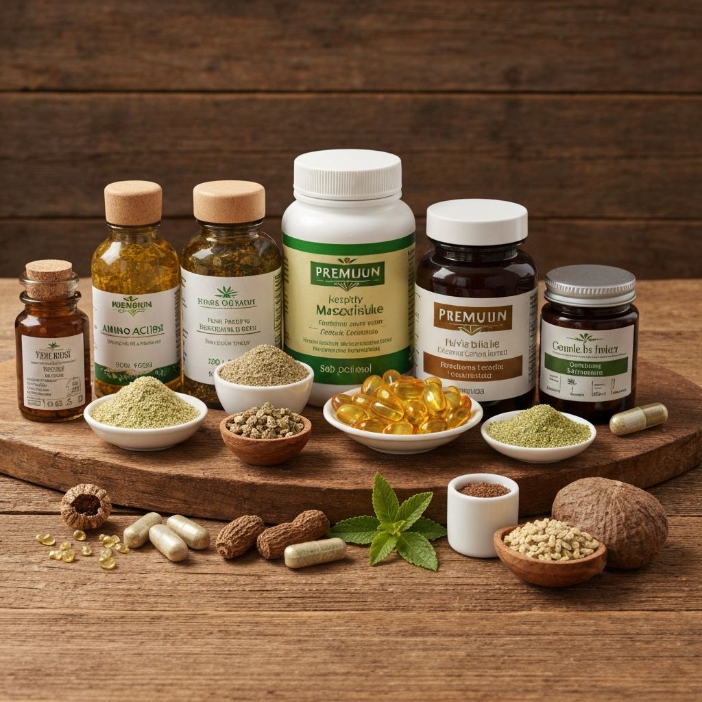 Natural men's wellness ingredients